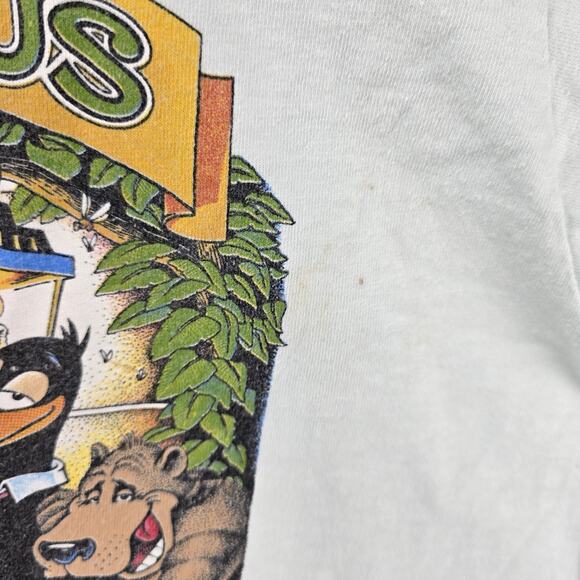 Vintage The Animal Haus Bar Drunk Animals Shirt Large Funny 80s Single Stitch - Picture 5 of 11